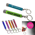 Light up/Flashlight projector keychain